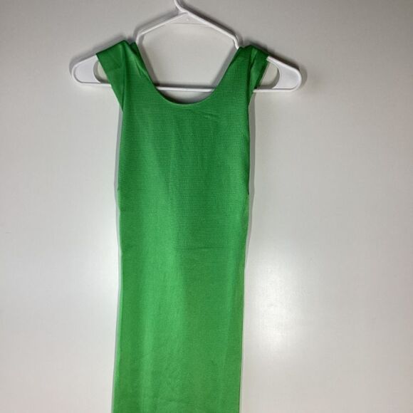 Samsoe and Samsoe Scilla Midi dress Vibrant green - Picture 2 of 16
